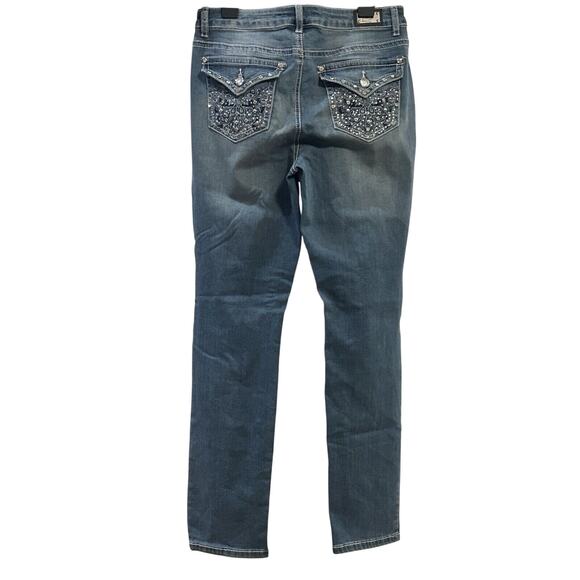 Earl Jeans Skinny Denim Studded Jeans Women's size 10 - Picture 2 of 5